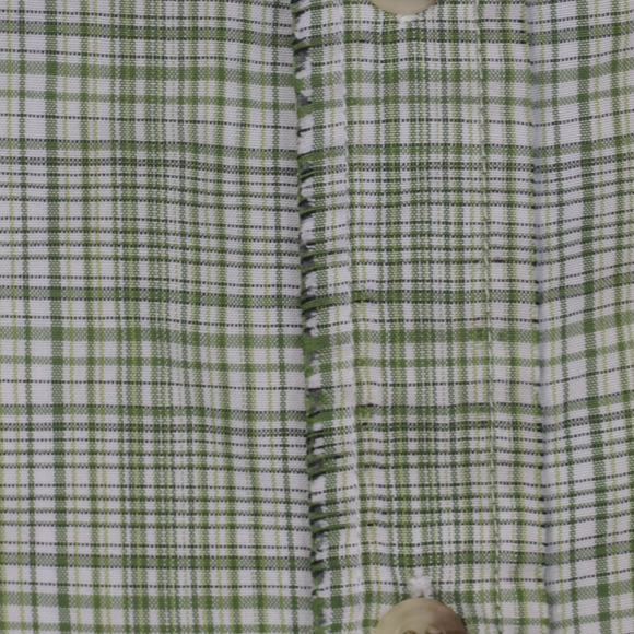 The North Face Shirt Mens Medium Green Button Pocket Intentionally Distressed - Picture 7 of 15